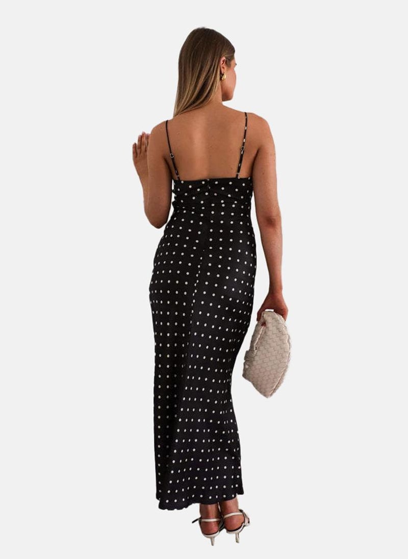 YUNIQEE Polka Dot Slip Dress  - Image 3