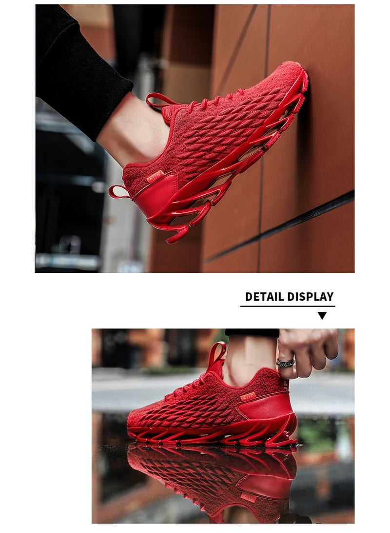 SUP أحذية رياضية للرجال موضة ربيع خريف غير قابلة للانزلاق تنفسية للركض - Image 4