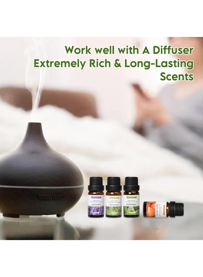 Essential Oils, Water Soluble Essential Oils Set for Humidifier, Diffusers and Home Premium Aromatherapy Oil Gift 6x10ML For Humidifier Oil Fragrance Diffuser Home Fragrance Refill Oils Gift Set - Image 3