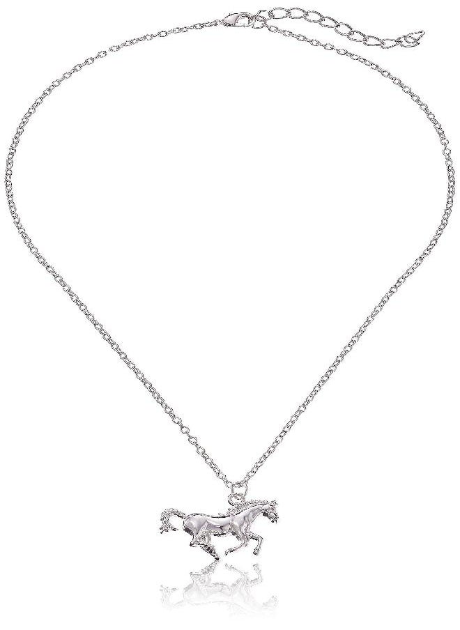Embolden Jewelry Embolden Jewelry Silver Galloping Horse Necklace [ My Little Pony ] Pendant - Premium Christmas Gift for Girls  - Image 4