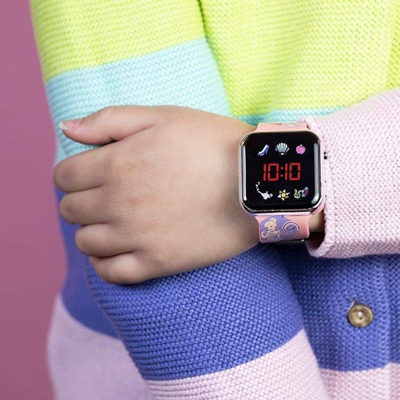 Disney Princess LED Digital Watch (Pink) - Image 4