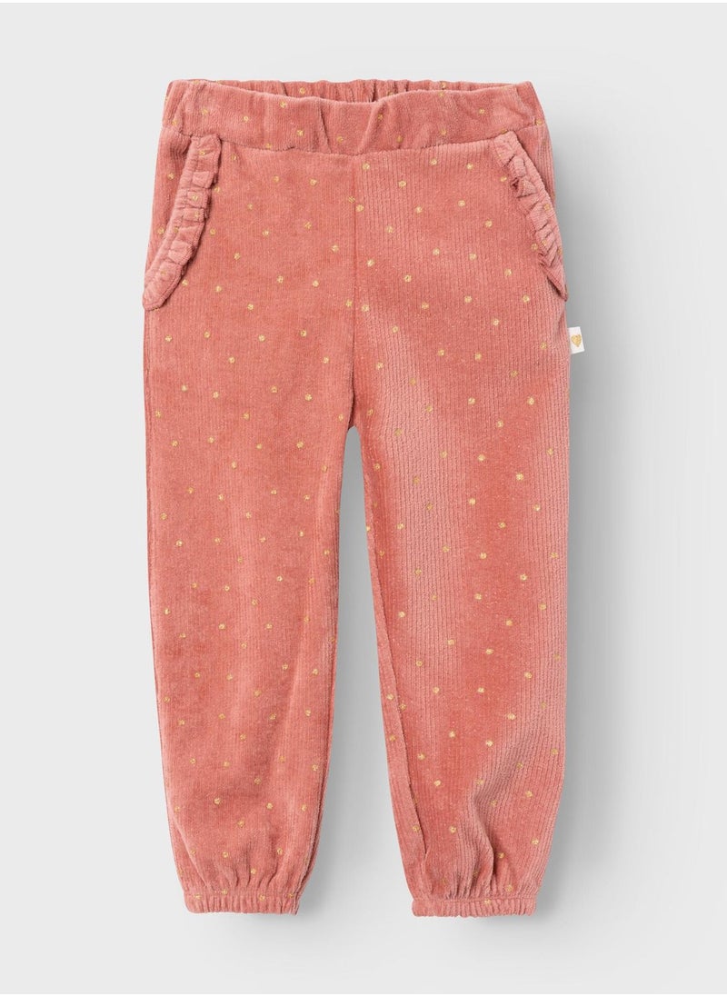 NAME IT - Kids Dot Print Sweatpants - Image 1