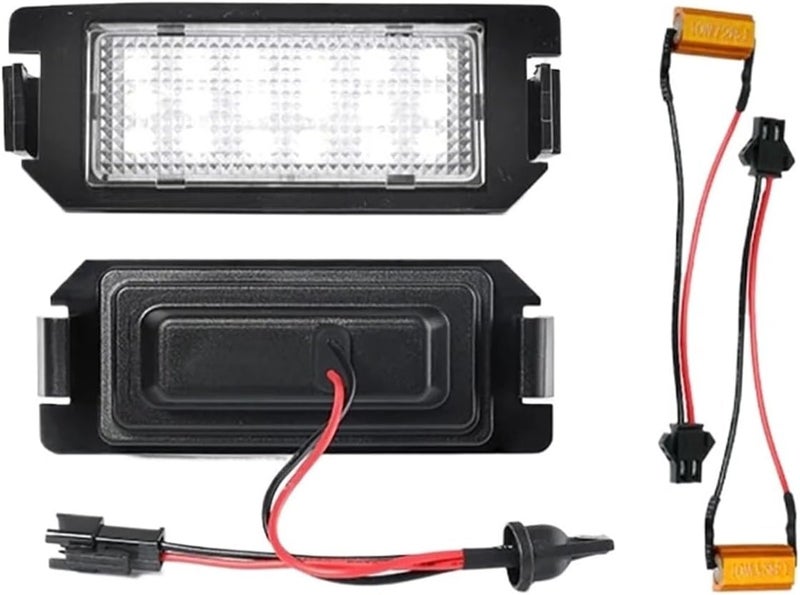 QASULER 2Pcs LED License Plate Light - Image 1