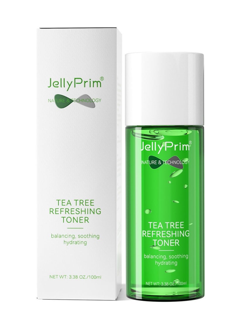 JellyPrim Fades Acne Marks And Brightens Skin Tone Tea Tree Toner 100ml - Image 1