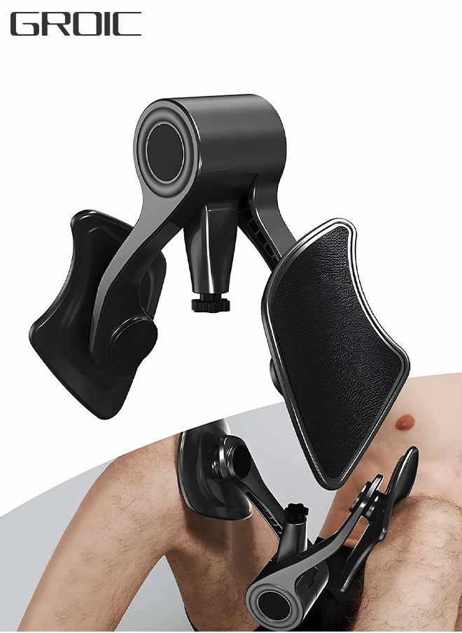 GROIC - Thigh Master,Inner Thigh Exercise Equipment,Adjustable Strength Thigh Exerciser,Thigh Master Muscle Fitness Equipment,Exercise Arms,Buttocks,Thigh,Pelvic Floor Strengthening Device - Image 1
