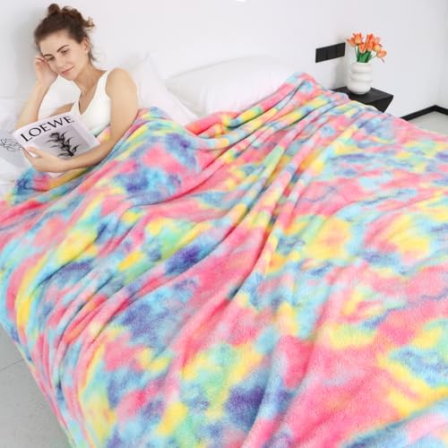 obinsm Fleece Blankets Soft Blanket Fuzzy Throw Blankets for Bed