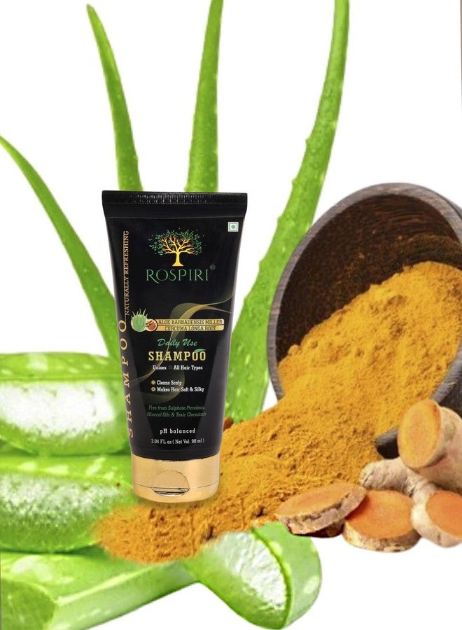 ROSPIRI Shampoo, Anti Hair Loss, Anti Dandruff, Natural Daily Safe Use, Unisex - Image 1