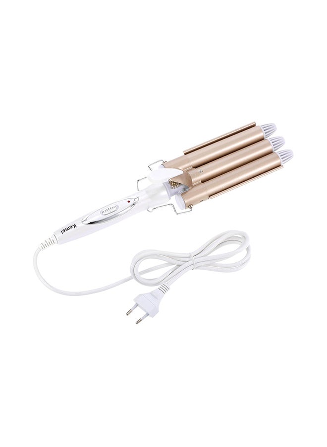 Kemei Wavy Hair Curling Roller Rose Gold - Image 1