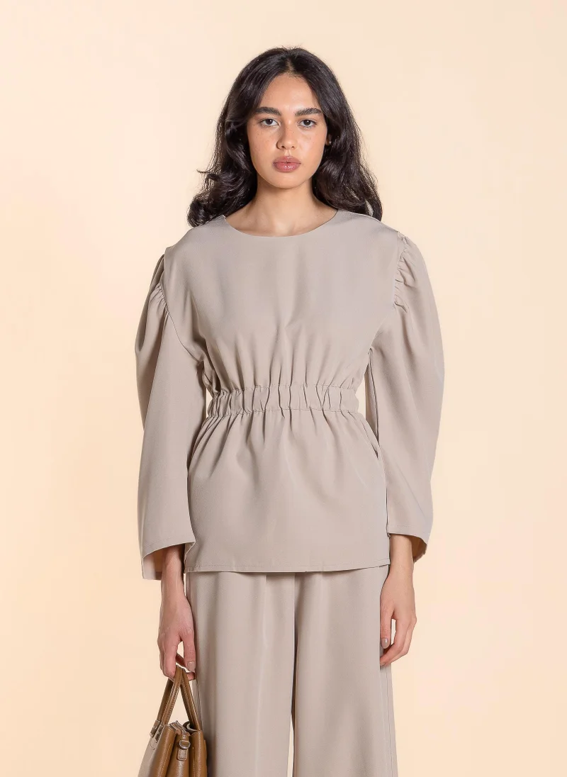 SHAPES DETAIL STRUCTURED TOP SET