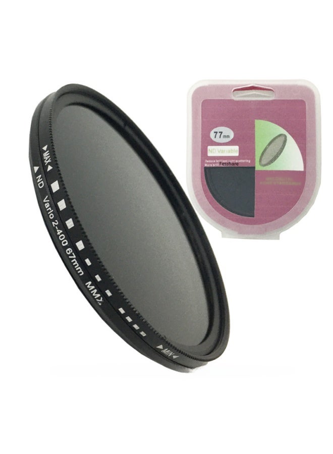 Adjustable Nd2-400 Neutral Density Single Reflex Camera Filter 52/58/62/77/82mm Medium Grey Density Digital Camera Filter-Color:95 Adjustable ND Frame Is Not The Same  - Image 5