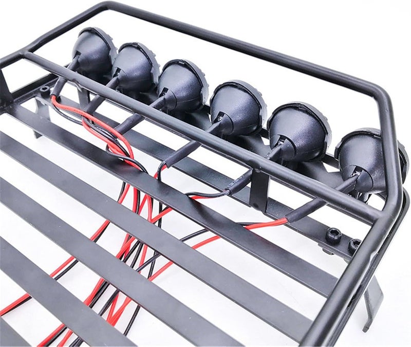 Yurefax Metal Roof Rack for 1:10 RC Rock Crawlers - Image 4