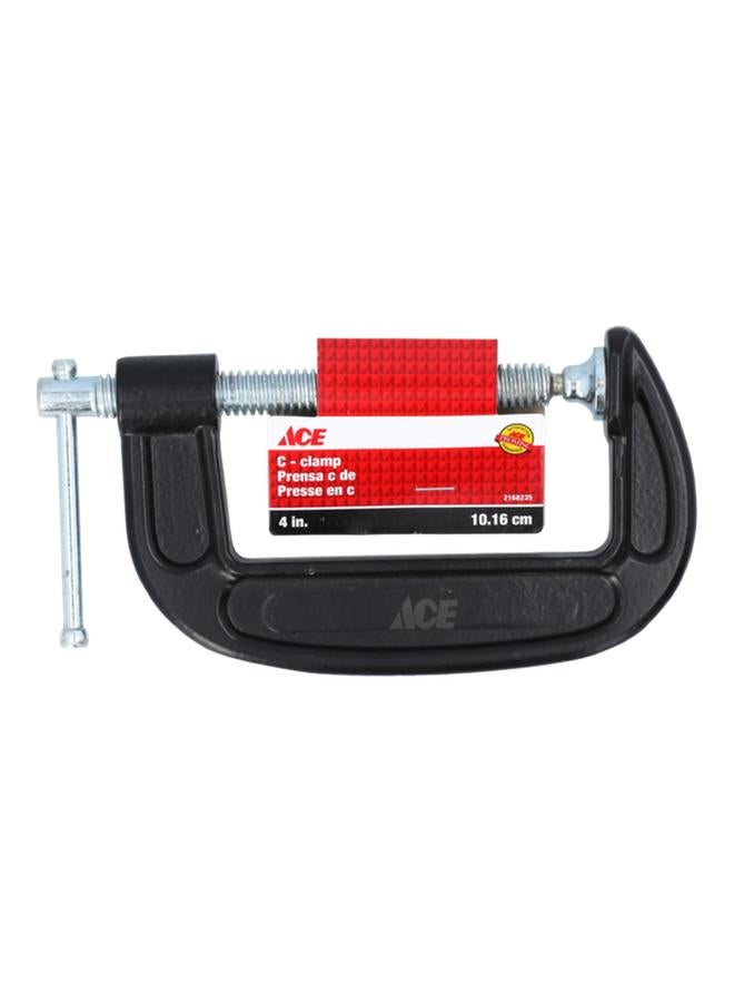 ACE C-Clamp Black and Silver 4inch