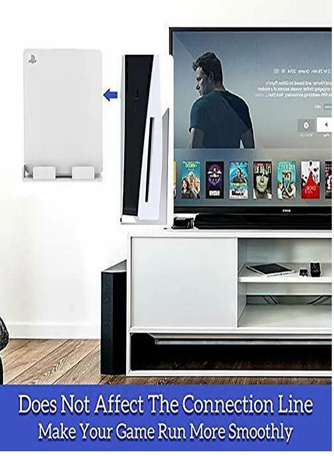 E COMMERCE  BAG Wall Bracket for PlayStation 5, Sturdy Metal Wall Hanging Holder, PS5 PlayStation 5 High-Quality Wall Mount Bracket - Image 5