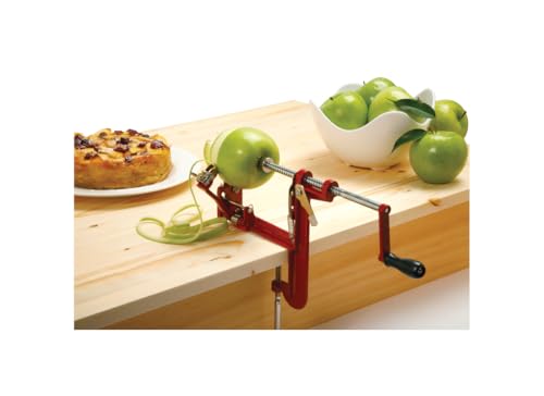 Norpro Apple Mate 2 Apple Peeler, Red - Image 2
