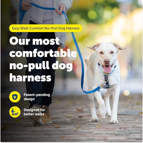 PetSafe Easy Walk Comfort NoPull Dog Harness FullBody Padding Better Walks on the First Use 5 Points of Adjustment SmallMedium Blue - Image 3