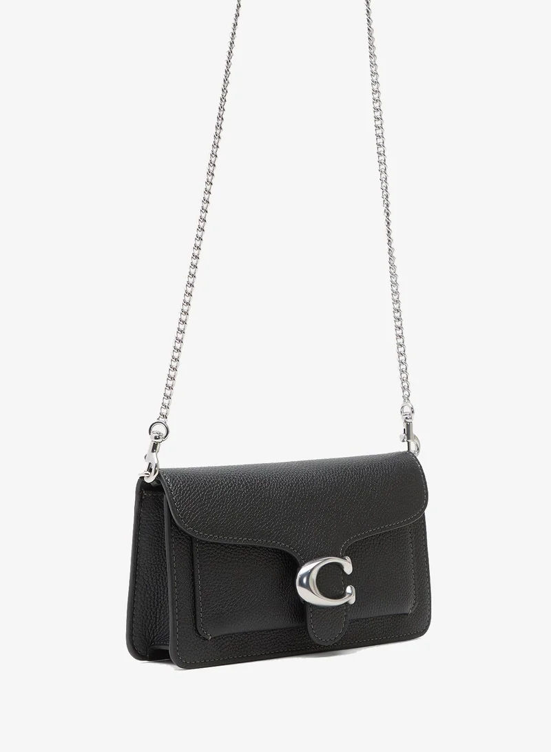 COACH  Tabby Chain Clutch 21 in Polished Pebble Leather for Women | Best Price UAE