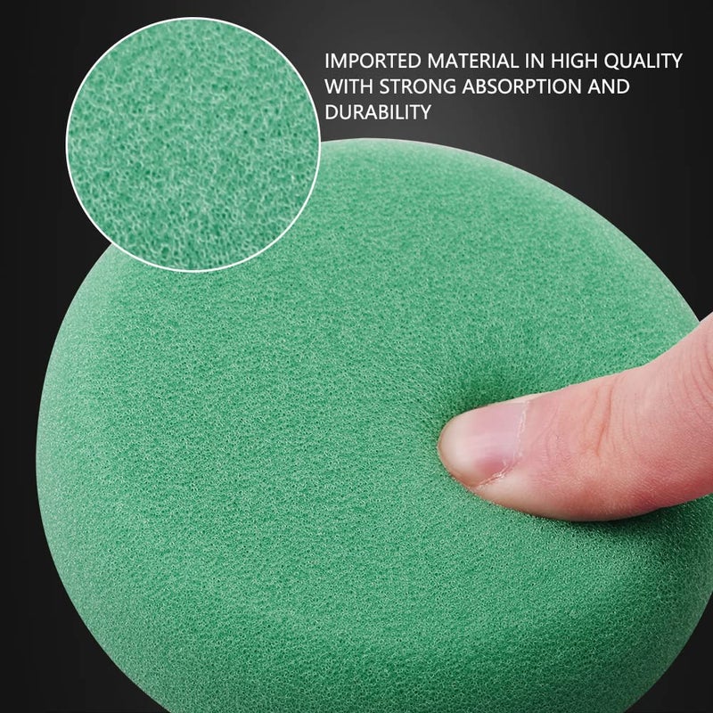 SPTA 29pcs Drill Buffing Pad Detail Polishing Pad Mix Size Kit with 5/8-11 Thread Backing pad & Adapters for Car Sanding, Polishing, Waxing, Sealing Glaze - Image 4