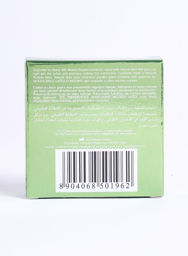 Moods واقيات ذكرية عادية 3 قطع - Image 4
