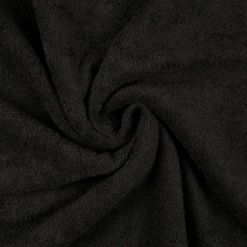 Trident منشفة استحمام 100% قطن | منشفة استحمام بحجم كبير | منشفة استحمام - ناعمة وامتصاصية | 450 جرام لكل متر مربع | قطعة واحدة من منشفة الاستحمام للرجال/النساء | راحة حضرية | 70 سم × 140 سم - أسود - Image 5