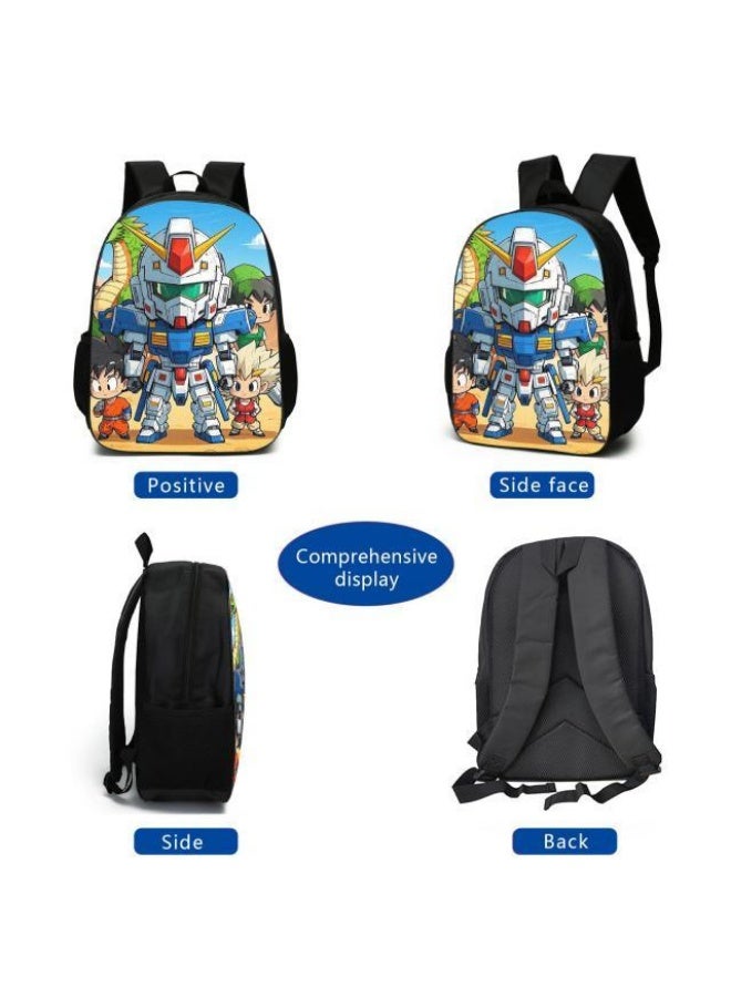 Cartoon style universal three-piece schoolbag - 641  - Image 4
