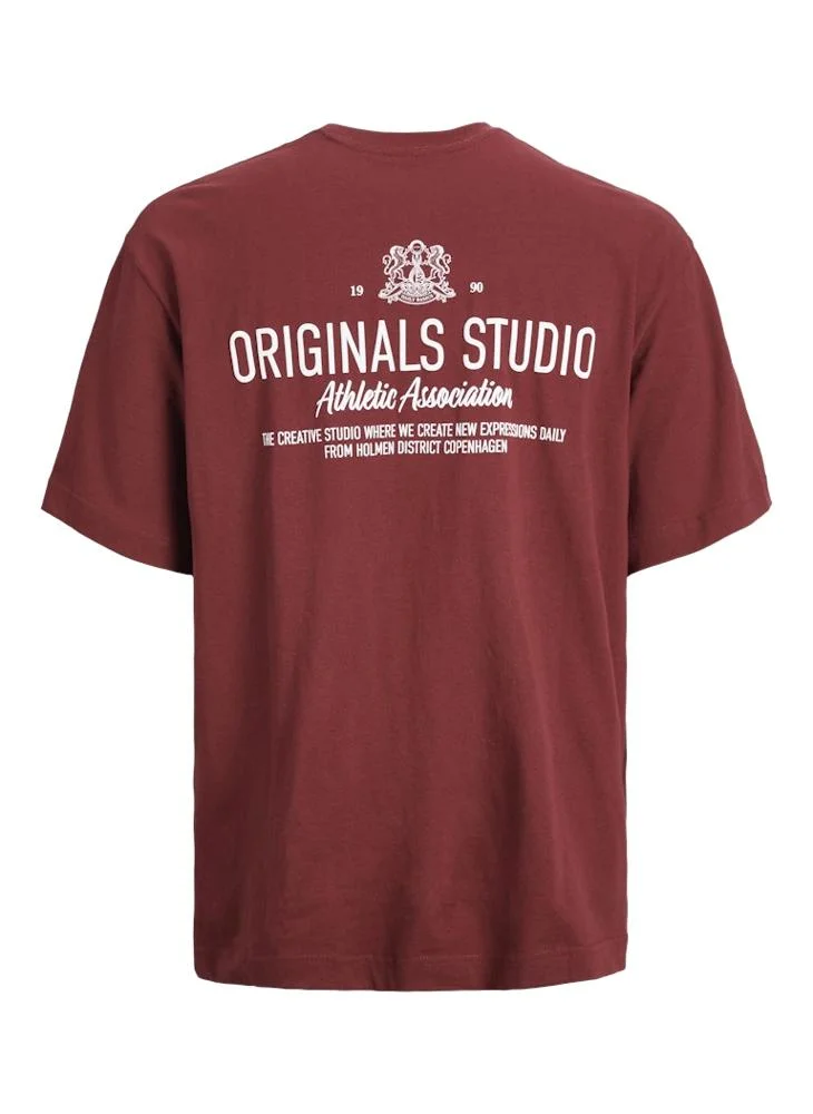 JACK & JONES Graphic Crew Neck T-Shirt