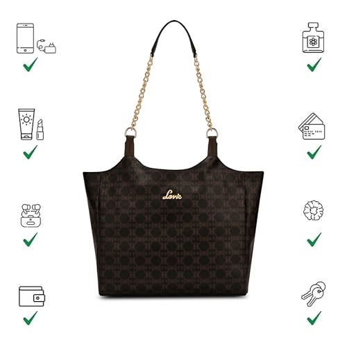 Lavie Women's Mono Madhia Tote Handbag | Ladies Purse | Gift for Women - Image 5