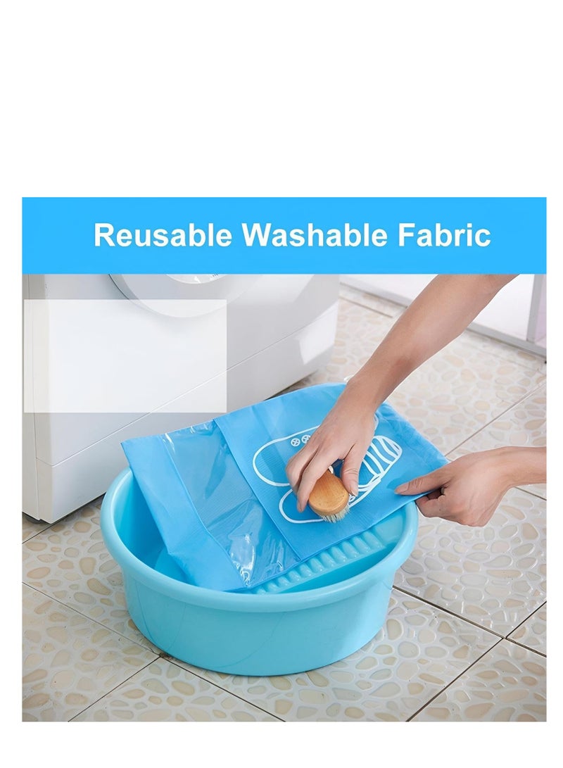 Travel Shoe Bags Waterproof Non-Woven Storage With Rope for Men and Women Large Shoes Pouch Packing Organizers