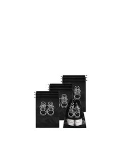 Generic Travel Shoe Bags Waterproof Non-Woven Storage With Rope for Men and Women Large Shoes Pouch Packing Organizers  - Image 1