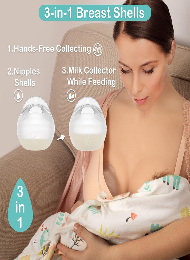BumbleBee Wearable Milk Collector | Hands-Free, Kick-Proof, Portable Silicone Milk Saver for Breastfeeding Moms | Discreet, Comfortable - 3oz/90ml, 1 Count - Image 3
