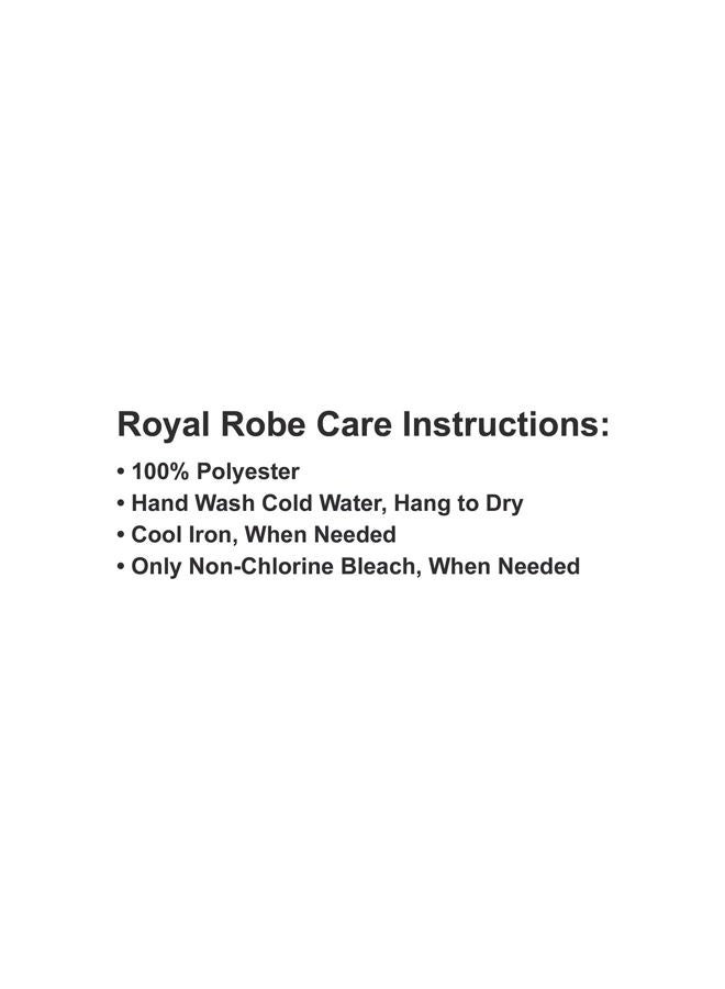 Beistle Child Size Red King Queen Robe, Fantasy Prince Princess Medieval Halloween Costume Cape Mardi Gras Accessory, 33"  - Image 5