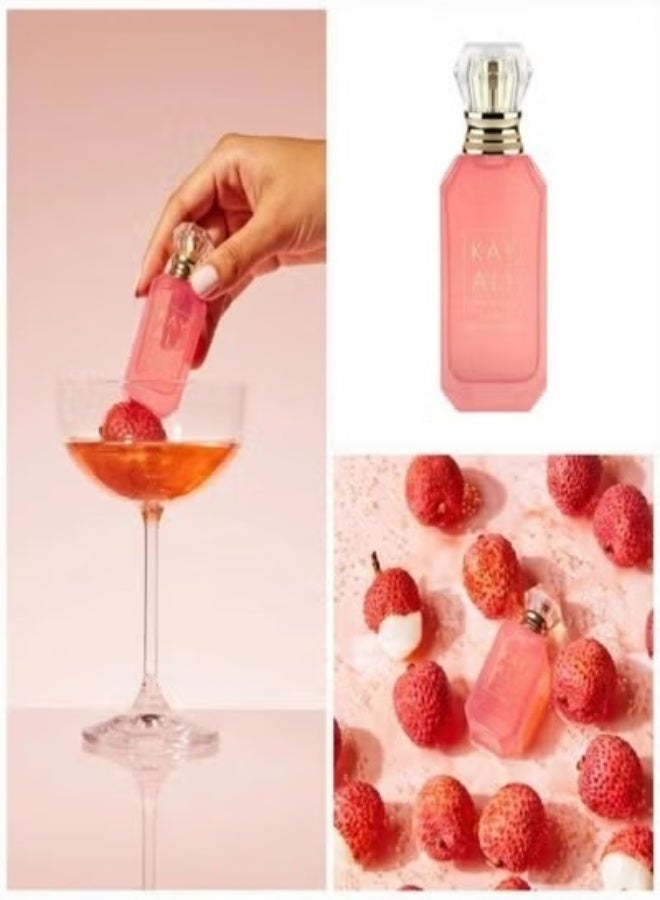 KAYALI Eden Sparkling Lychee | 39 Eau de Parfum Travel Spray 10ml - Bright and Fruity Fragrance with Lychee, Juicy Red Berries, and Soft Florals in a Convenient Travel Size - Image 2