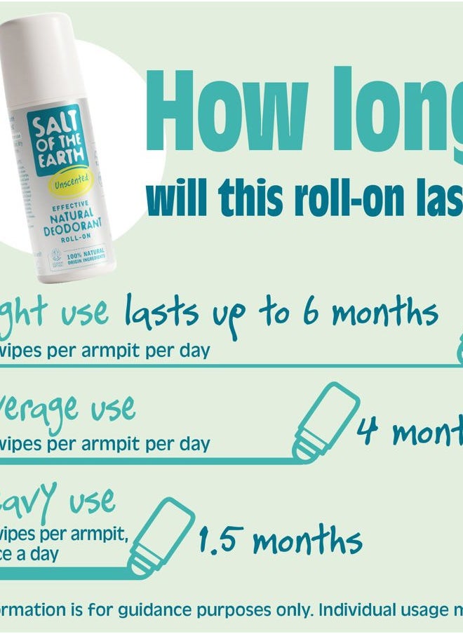 Salt Of The Earth Unscented Roll On, 75 ML  - Image 5