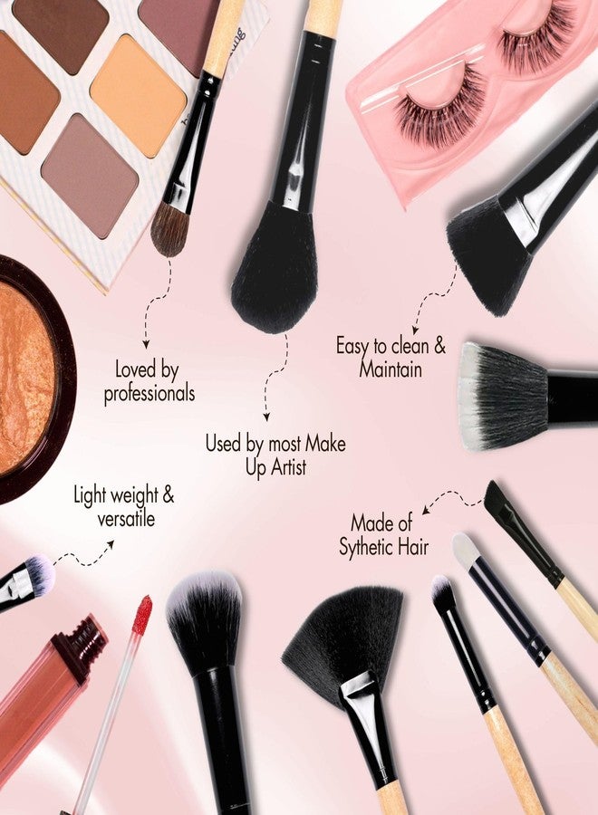 ALLURE Classic Eyeliner Makeup Brush, Bamboo, Wooden Color, Ultra-Fine Tapered Tip for Cat Eye and Wing Liner - Image 4