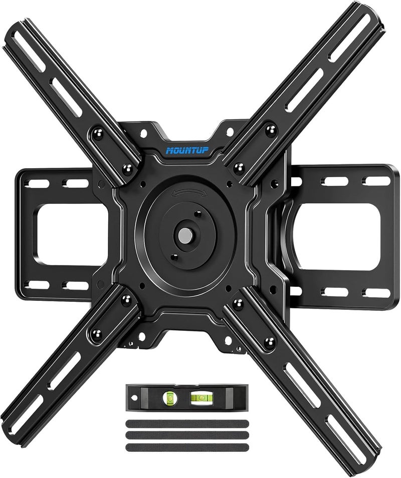 MOUNTUP Ultra Slim TV Wall Mount for Samsung The Frame/Neo QLED 8K/4K TVs, Low Profile TV Mount, Rotating 90 Degree Landscape to Portrait, Wall Mount Max VESA 400x400mm Hold up to 88 lbs MU0089 - Image 1