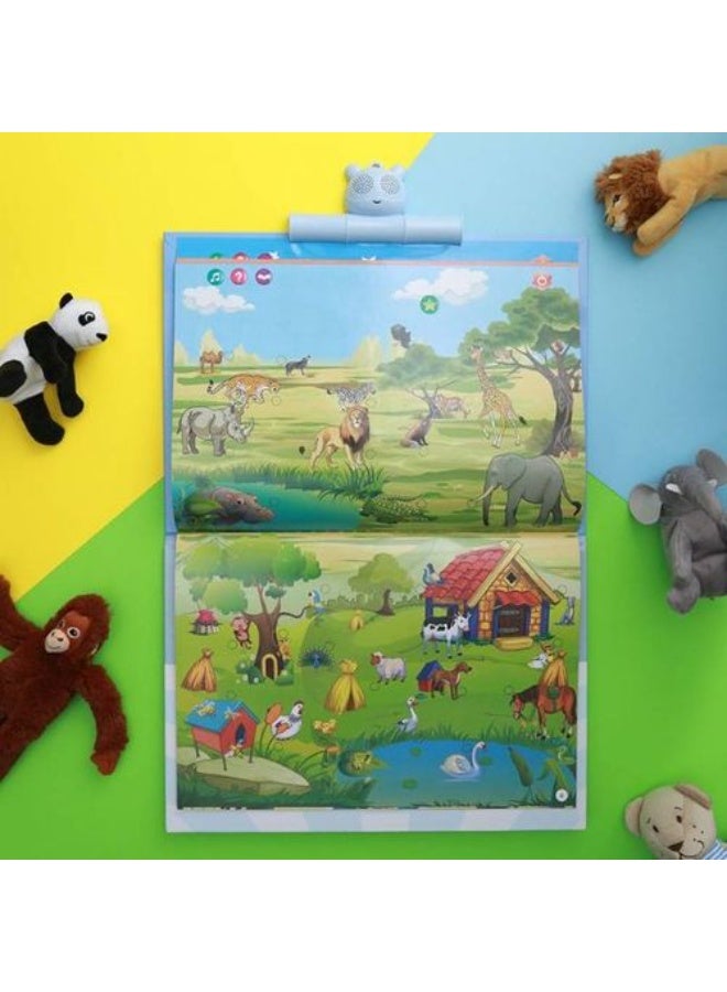 Bilingual Early Education Ebook in English and Arabic Early Education Electronic Educational Book 36x53x2cm 13 Page - Image 5