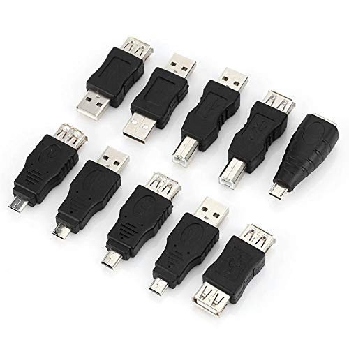 Lazmin USB Adapter Kit, 40PCS Multiple USB2.0 Adapter Converter Connectors, Compatible USB1.1/1.0 - Image 4