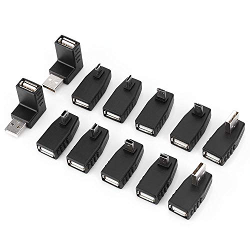 Lazmin USB Adapter Kit, 40PCS Multiple USB2.0 Adapter Converter Connectors, Compatible USB1.1/1.0 - Image 5