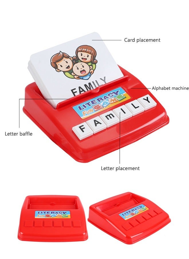 GROIC Alphabet Letter Word Spelling Games, Spell Words Board Game Matching Game, Recognition Educational Toys for Kids - Image 2