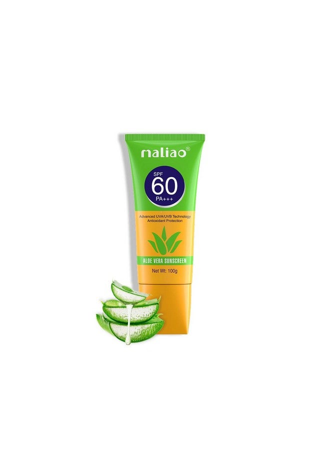 maliao Aloe Vera Sunscreen Spf 60 Pa+++ - Ultimate Sun Protection For Your Skin - Image 1