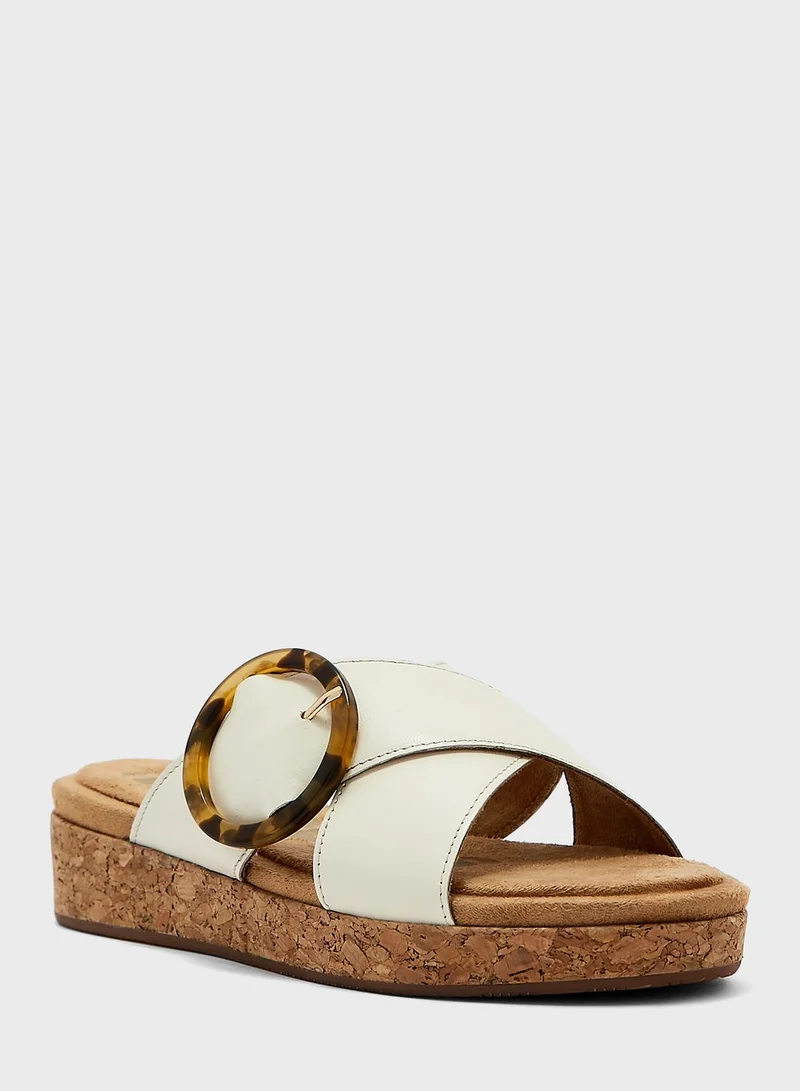 Hush Puppies Buckle Detail Sandals