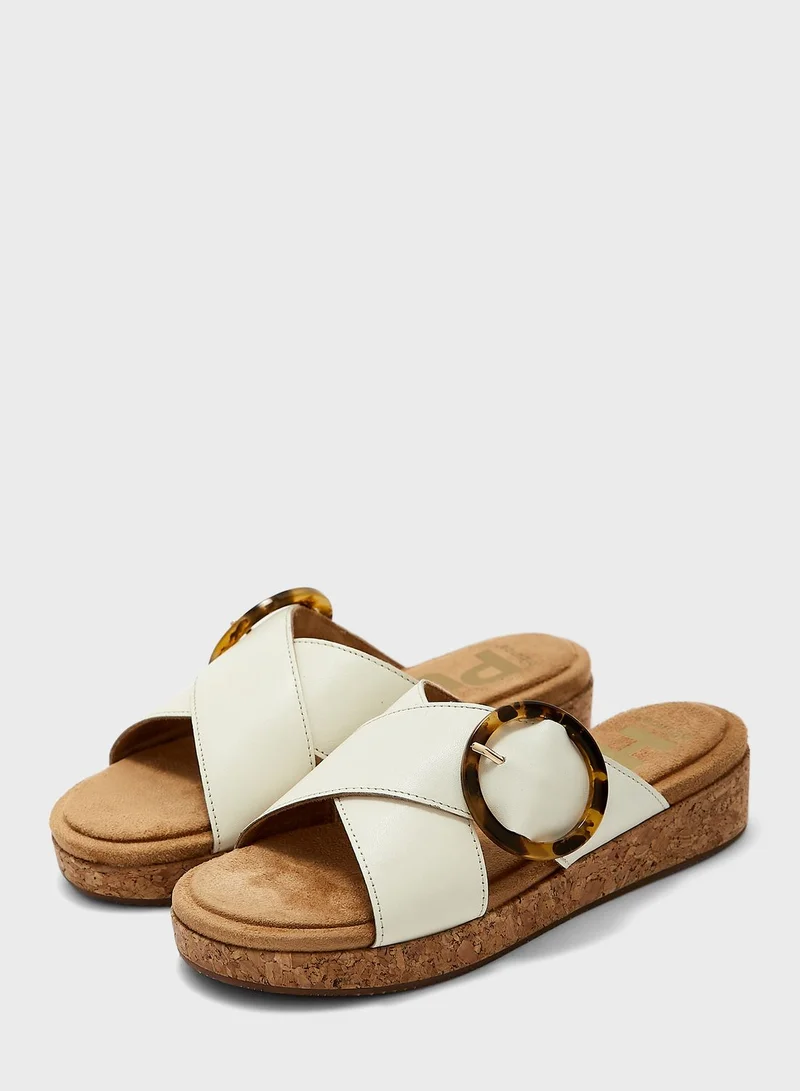 Hush Puppies Buckle Detail Sandals