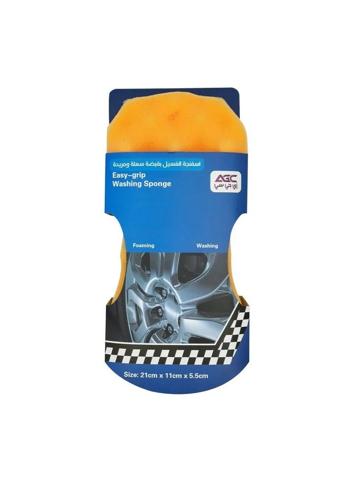 Agc 100% Microfiber Easy Grip Washing Sponge Car Wash Sponge For Foaming Washing 21x11x5.5cm - Image 2