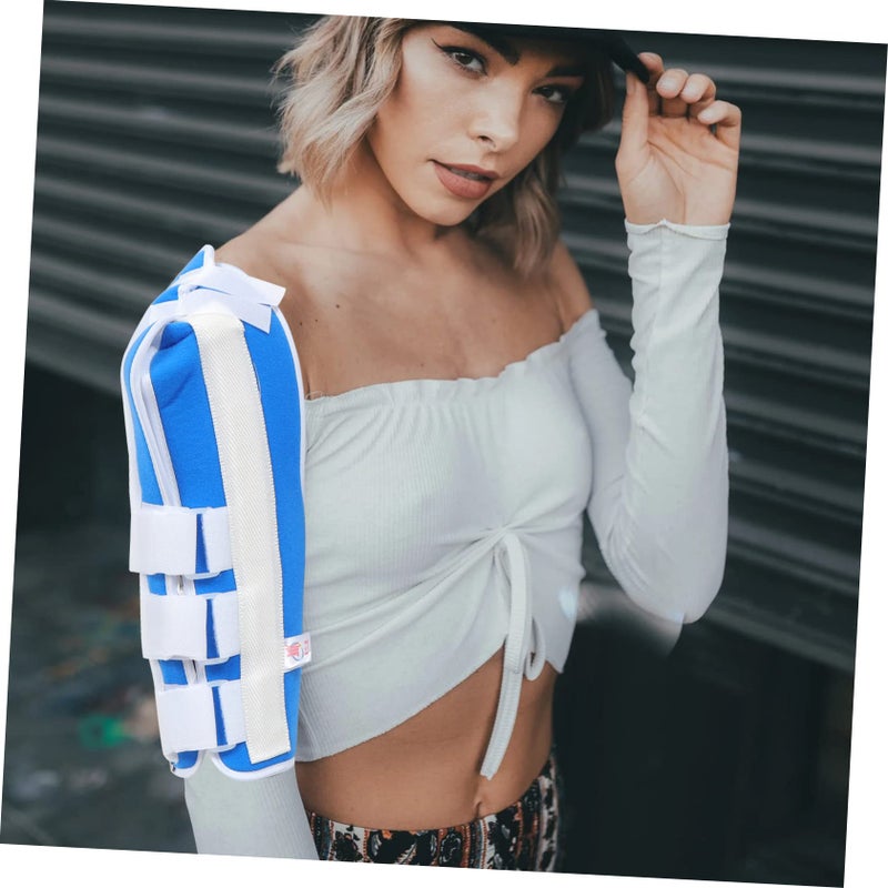 Adjustable Shoulder Stabilizer Brace for Arm Injury Recovery Humeral Support Strap - Image 5
