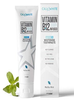 Vegan Whitening Toothpaste With Vitamin B12 Organic Mint Fluoridefree Toothpaste Sls Free Glutenfree Xylitol Natural Toothpaste