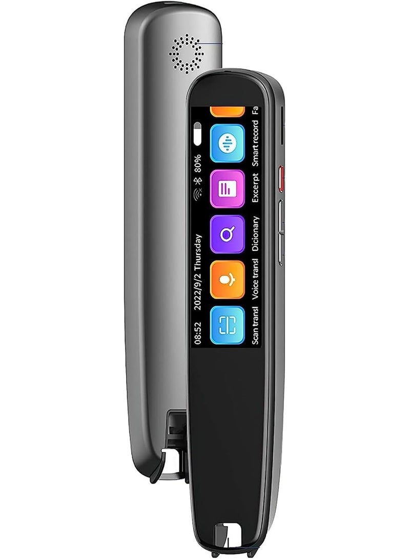 Bukela AI Language Translator and Electronic Dictionary,Real-time Voice Translation in 131 Languages, Including Arabic, Supports Instant Offline/WiFi Translation, Equipped with Scanning Reading Function - Image 1