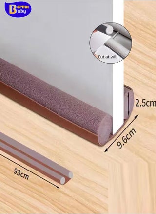 1PC Under Door Draft Stopper Door Bottom Seal Strip Weather Strip Thicker Anti-Cold Gap Blocker Sealing Weather Strip   Washable & Cuttable Saving Door Weather Stripping Reduce Noise Window Breeze Blocker Door Sweeps - pzsku/Z5092C6216BCE3F72BB40Z/45/_/1737686816/f8281c09-b9cf-469e-8db0-7bba12c3b678