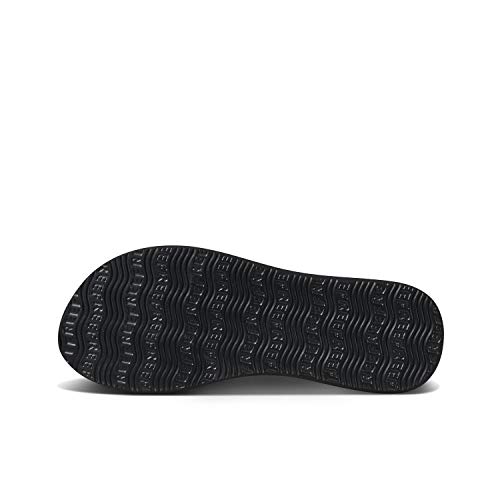 Reef Cushion Sands Womens Beach Flip Flop, Ultra Soft Cushion Footbed, Arch Support, Black, 7 - Image 4