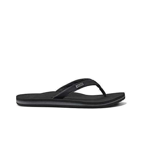 Reef Cushion Sands Womens Beach Flip Flop, Ultra Soft Cushion Footbed, Arch Support, Black, 7 - Image 3