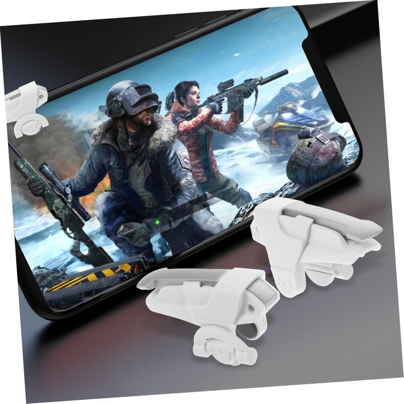 Mobile Game Trigger Controller Pair For Enhanced Shooting Easy Install Non Slip Pads - Image 3