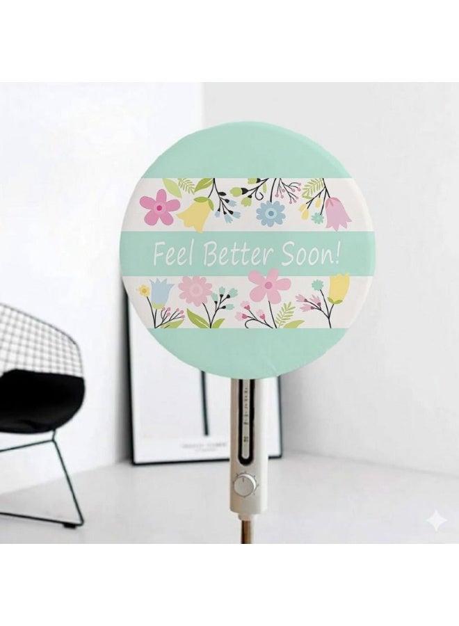 A fan cover that completely isolates dust and gives an aesthetic appearance and keeps fans clean during the winter - Image 1